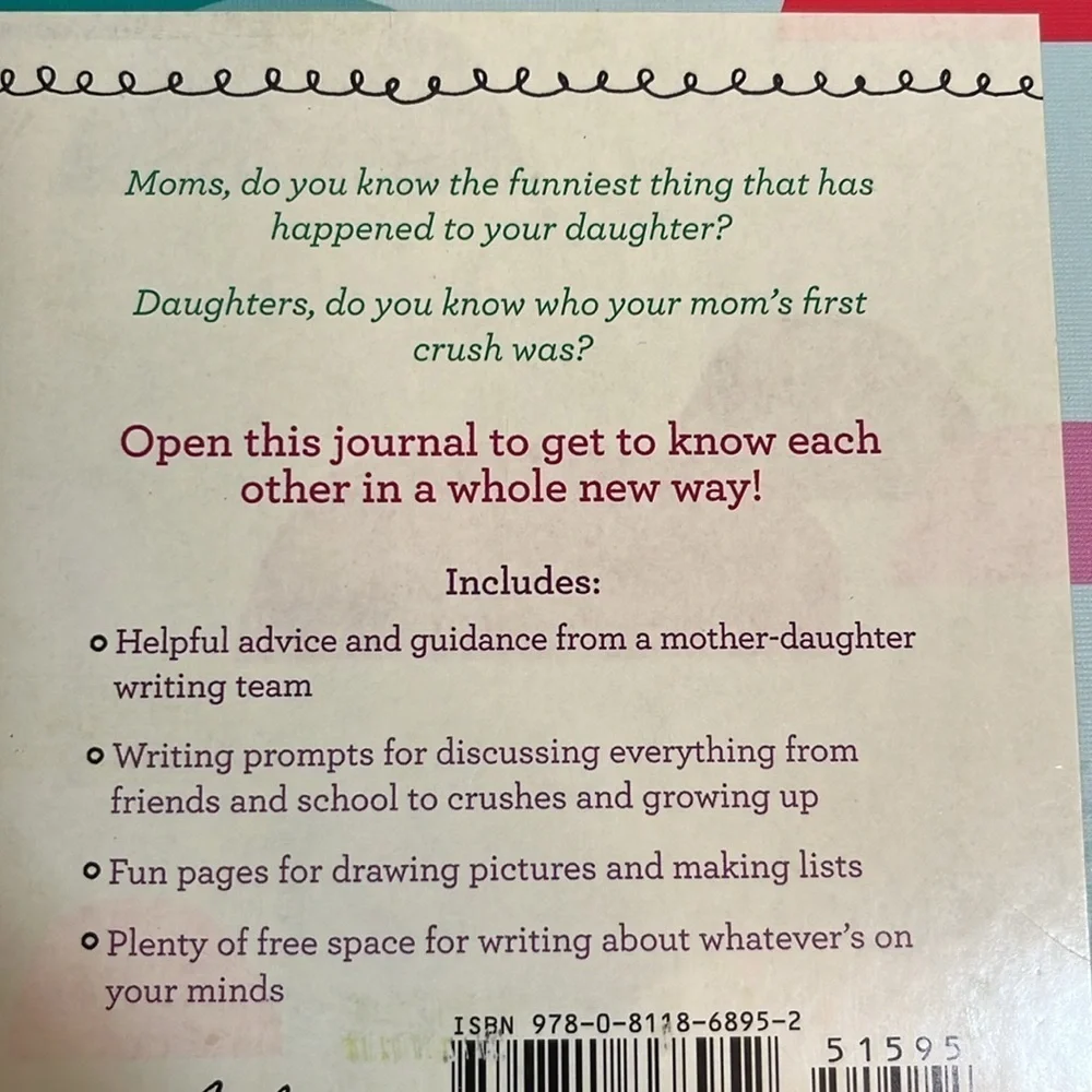 New Just Between Us Girl Mom Journal